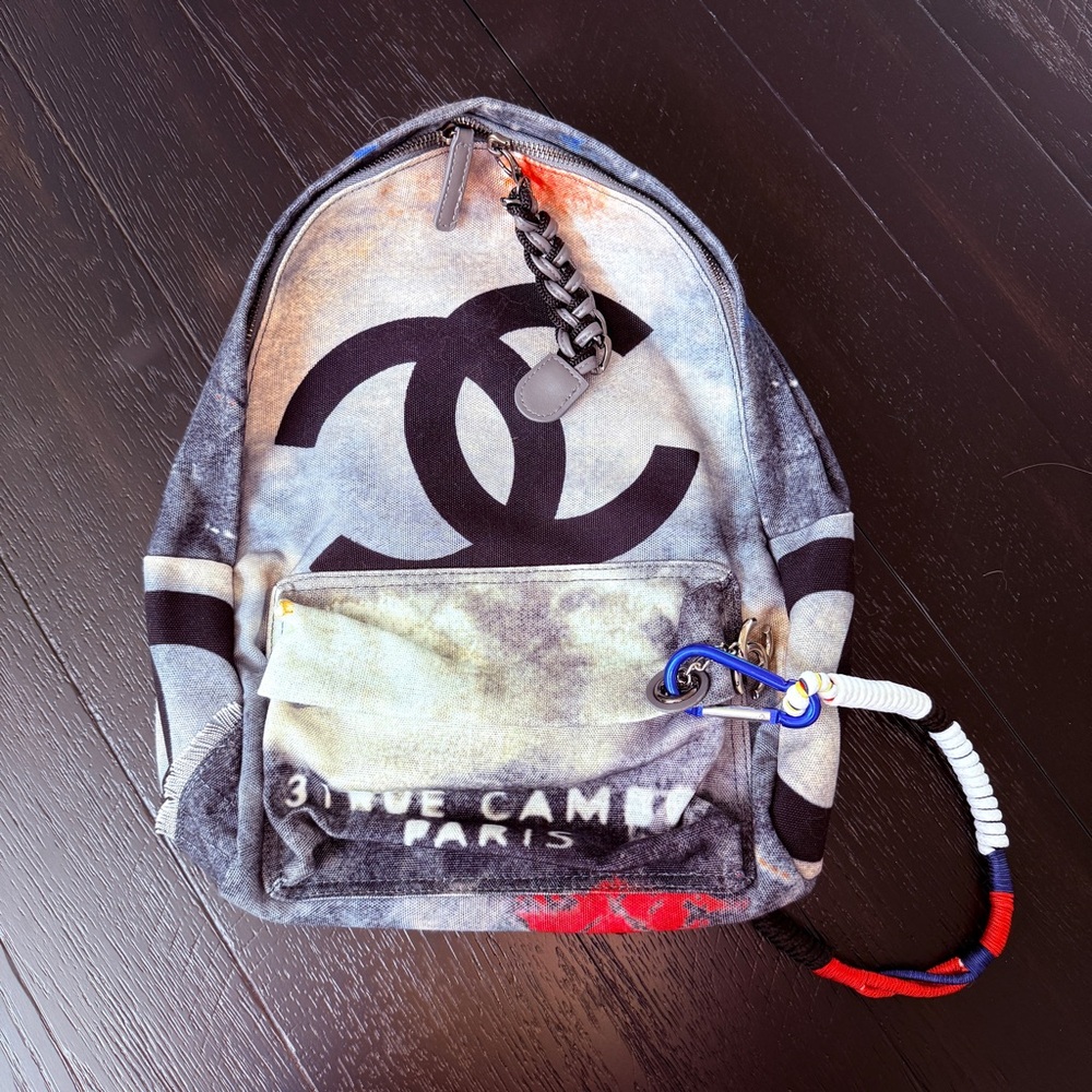 Designer Style Graffiti Backpack